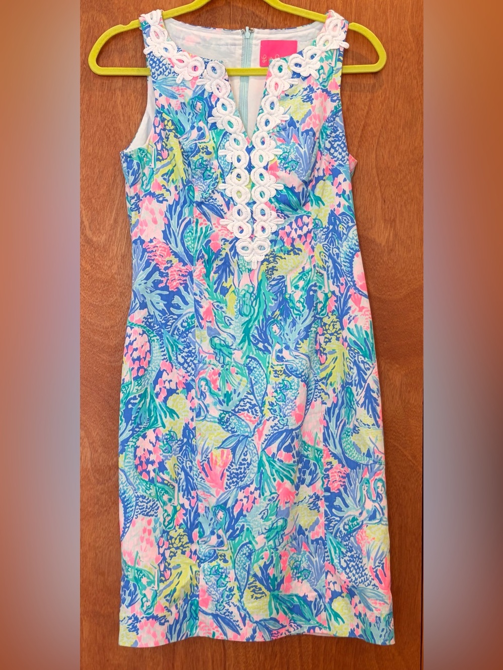 Lilly Pulitzer Multicolor Short Shift Dress, Size 2/S